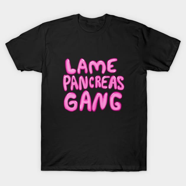Lame Pancreas Gang T-Shirt by CatGirl101